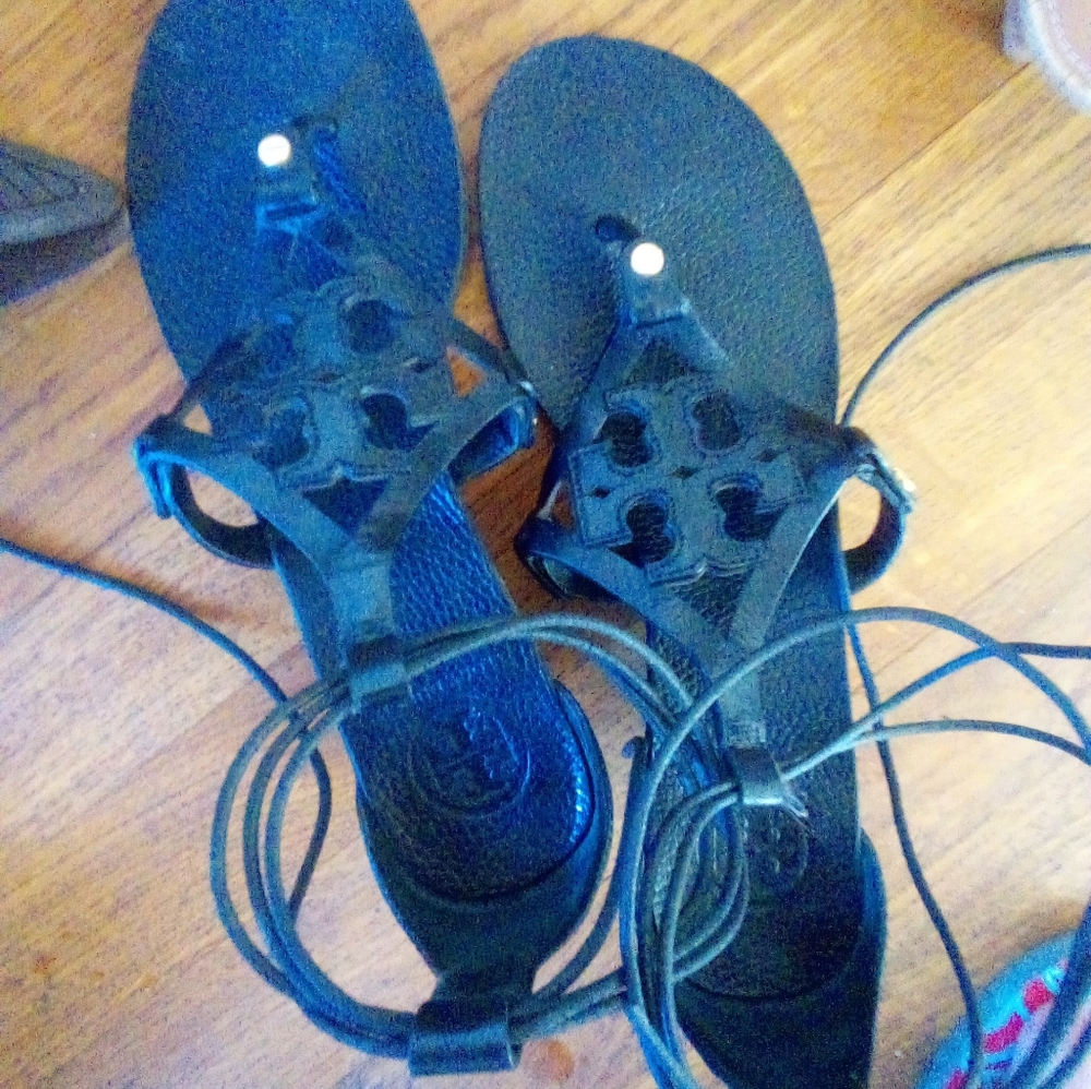 Tory Burch Black Sandals